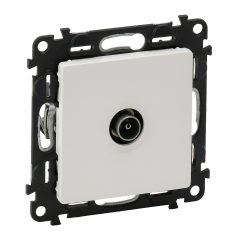   Legrand 753151 VALENA Life TV aljzat 1,5 dB fehér csillagpontos