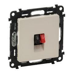   Legrand 753272 VALENA Life hangszóró-csatlakozó aljzat elefántcsont 2 kivezetéssel