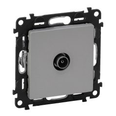   Legrand 753351 VALENA Life TV aljzat 1,5 dB Alumínium csillagpontos