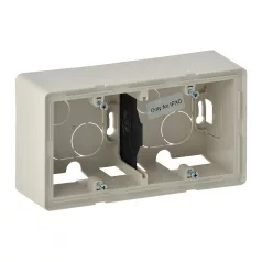 Legrand 754202 VALENA Life kiemelődoboz 2-es elefántcsont