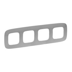 Legrand 754394 VALENA Allure keret 4-es Alumínium