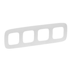 Legrand 754414 Valena Allure négyes keret gyöngyház
