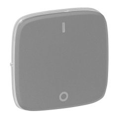   Legrand 755127 VALENA Allure burkolat 102-eshez Alumínium, kapcsolóhoz