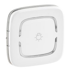   Legrand 755379 MyHome Valena Allure lámpa jellel teli, fehér billentyű