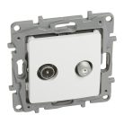 Legrand 764559 Niloé TV-SAT végzáró 2db fehér