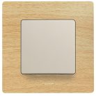 Legrand 764600 Niloé kapcsoló betét 101 + fedél bézs Körömmel