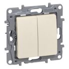 Legrand 764606 Niloé kapcsoló betét 105 + fedél bézs, körömmel