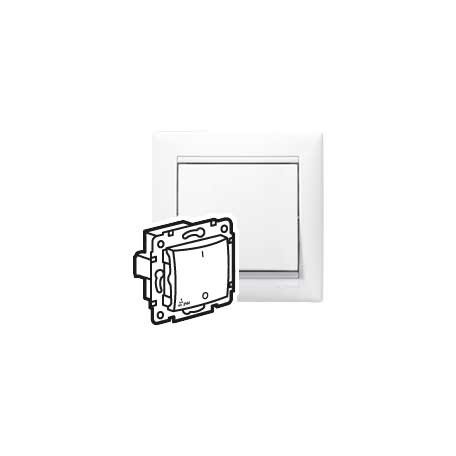 Legrand 770092 VALENA kapcsoló betét 102 + fedél fehér IP44