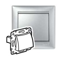 Legrand 770147 VALENA kábelkivezető Alumínium 