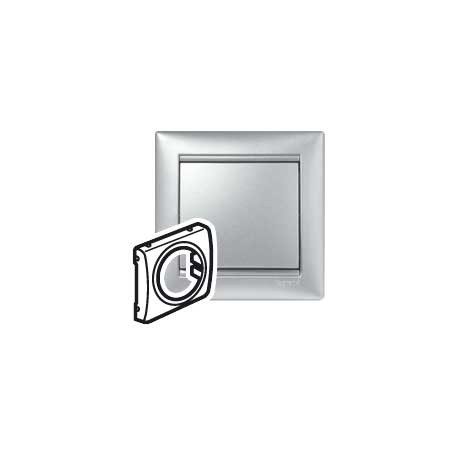 Legrand 770180 VALENA univerzális burkolat Alumínium # @