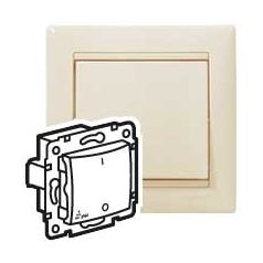 Legrand 774192 VALENA 2P kapcsoló IP44 elefántcsont #