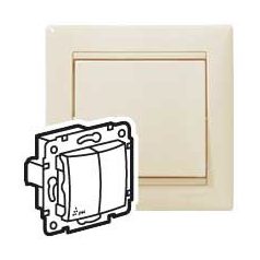 Legrand 774198 VALENA 2x váltókapcsoló IP44 elefántcsont