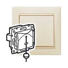   Legrand 774319 VALENA betét nyomó húzózsinóros elefántcsont