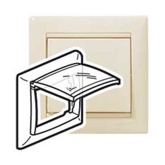 Legrand 774350 VALENA keret 1-es elefántcsont, IP44  