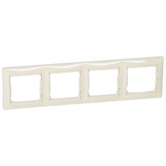 Legrand 774354 VALENA keret 4-es vízszintes elefántcsont