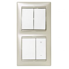 Legrand 774408 VALENA kapcsoló betét 106/106+fedél fehér