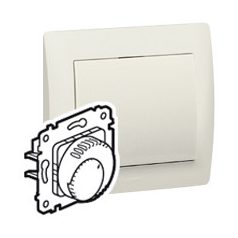   Legrand 775695 GAL Life szobatermosztát gyöngyház, komfort #