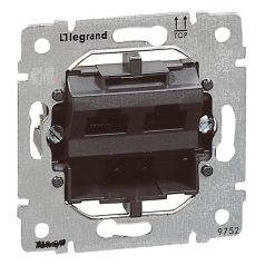 Legrand 775830 GAL Cat6 betét 2xRJ45 UTP