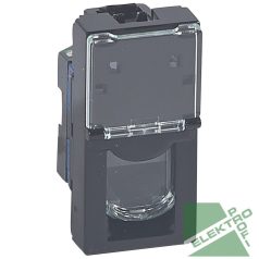 Legrand 079481 Pmosaic RJ45 Cat6 UTP 1m fekete