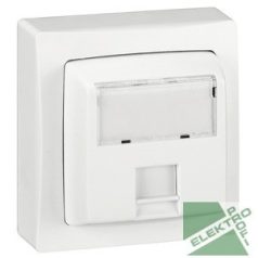   Legrand 086061 OTEO dugalj RJ45 Cat5e FTP falon kívüli fehér
