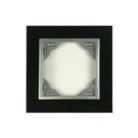 Efapel 90910 TGA PETRA keret 1-es gránit/alumínium #