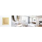 Efapel 90910 TQS METALLO keret 1-es nikkel/grafit