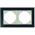 Efapel 90920 TGG PETRA keret 2-es gránit/jég #