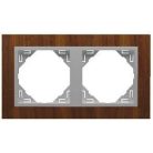 Efapel 90920 TNA ARBORE keret 2-es dió/alumínium