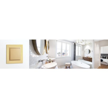 Efapel 90920 TQS METALLO keret 2-es nikkel/grafit