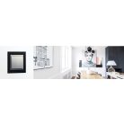 Efapel 90930 TGG PETRA keret 3-as gránit/jég #