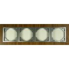 Efapel 90940 TNA ARBORE keret 4-es dió/alumínium #