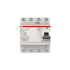   Abb FH204 AC-40/0,1 2CSF204006R2400 FI kapcsoló, 4P, 40A, 100mA/AC