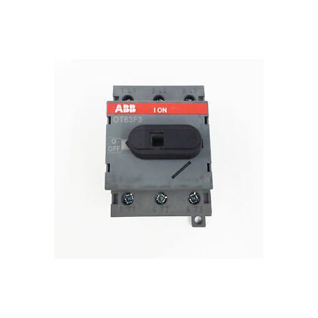 ABB 1SCA105402R1001 szakaszolókapcsoló, 3P,80A,AC22A,400V, mellső műk, DIN sínre/szerelő lapra