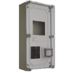   Csatári Plast CSP 36050000 PVT 3060 - VFm Fogyasztásmérő szekrény fekete 300x600x170, régi rendszerengedélyes
