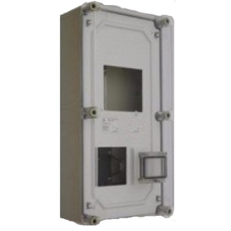 Csatári Plast CSP 36050000 PVT 3060 - VFm Fogyasztásmérő szekrény fekete 300x600x170, régi rendszerengedélyes