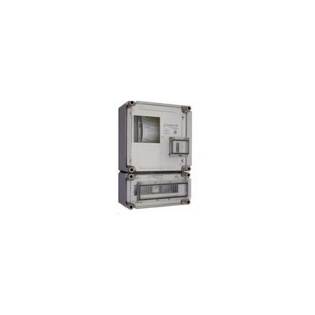 Csatári Plast CSP 33215001 PVT 3030 ÁK 12 - A Fogyasztásmérő szekrény fekete, régi rendszerengedélyes