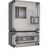 Csatári Plast CSP 33215001 PVT 3030 ÁK 12 - A Fogyasztásmérő szekrény fekete, régi rendszerengedélyes
