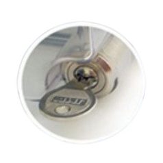   Csatári Plast CSP 79000003  Biztonsági kulcsos zár Jager szekrényhez