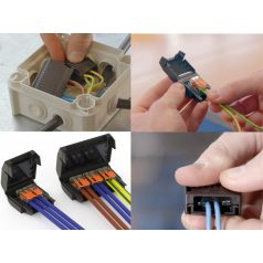   CELLPACK EasyProtect 113 géltechnológiás kötődoboz + Wago 1 x 221-414 IPx8