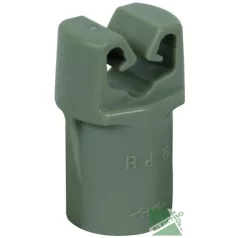 DEHN 253302 tetővezető-tartó vezetőtartó fej Rd 8 mm-hez D 10 mm hüvellyel PE D 10 mm GFK rúdhoz