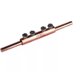 DEHN 385207 Összekötő,egyenes,köridomv-höz Ý8 réz