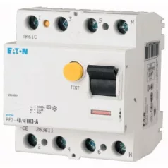 EATON 263584 PF7-25/4/003-DE FI kapcsoló 4P/25A 30mA/AC
