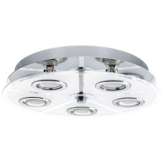 Eglo 30933 mennyezeti lámpa 5XGU10 2,5W LED CABO króm @