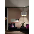 Eglo 31603 textil függeszték lámpatest  E27 3x60W MASERLO 530mm cappucino