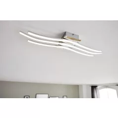 Eglo 31995 LED-es mennyezeti lámpa 26W króm/fehér, RONCADE @