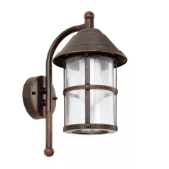   Eglo 90184 Kültéri fali lámpa 1x60W E27 barna IP23 San Telmo