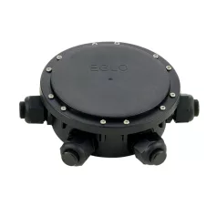 Eglo 91207 Kültéri 6 bemenetes elosztó fekete IP68