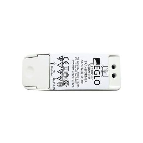 Eglo 92348 Trafo LED és halogén izzókhoz 0-70W 11,5V @