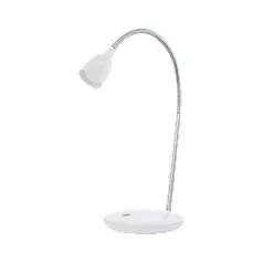 Eglo 93078 LED Asztali lámpa 3W fehér/króm d=16cm Durengo