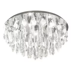   Eglo 93413 Kristály mennyezeti lámpa G9 7x33W 58cm Calaonda
